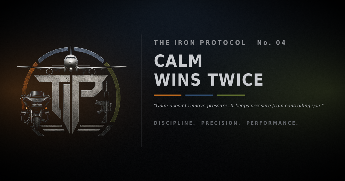 The Iron Protocol #04: Calm Wins Twice