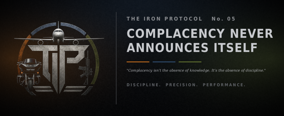 Protocol #05: Complacency Never Announces Itself
