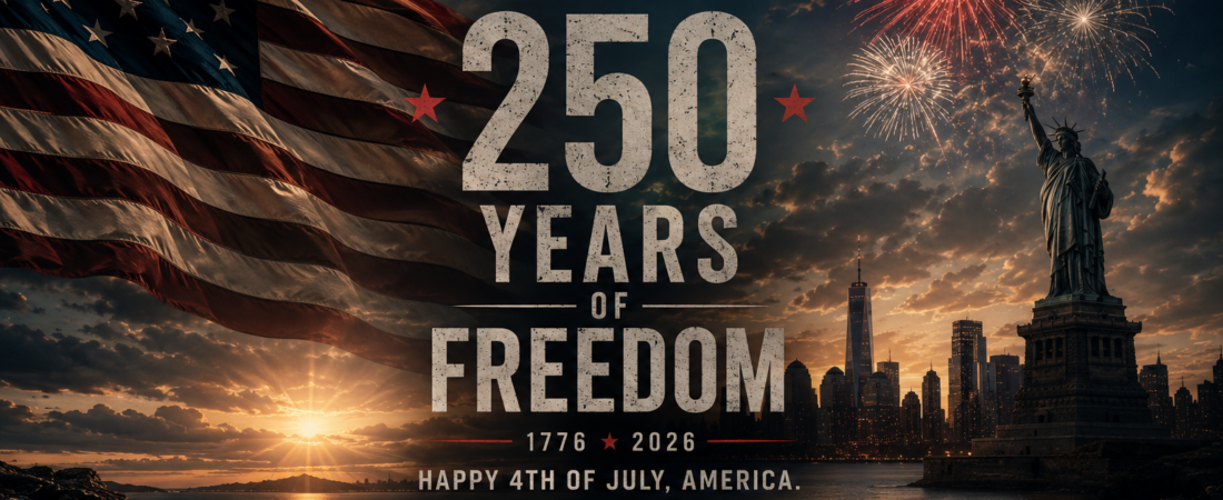 250 YEARS OF FREEDOM!